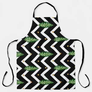 Tropical Floral Vines Apron