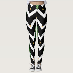 Tropical Floral Vines Leggings