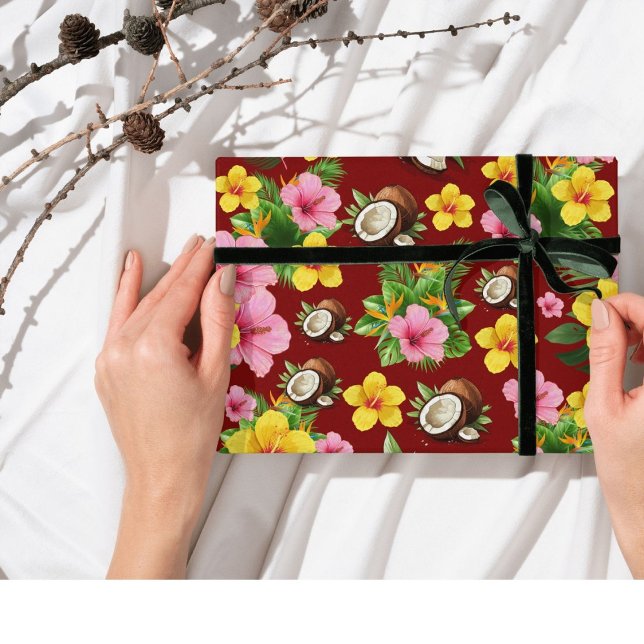 Tropical Floral Wrapping Paper (Creator Uploaded)