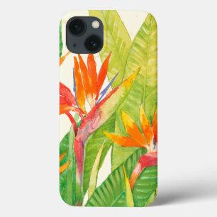 Tropical Flowers   Bird of Paradise iPhone 13 Case