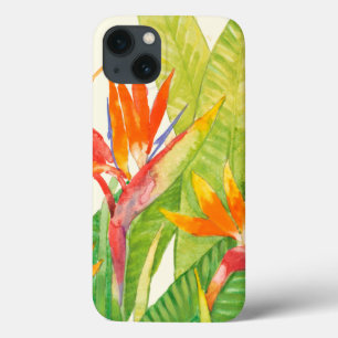 Tropical Flowers   Bird of Paradise iPhone 13 Case