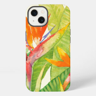 Tropical Flowers Bird of Paradise iPhone 13 Case