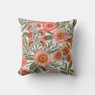 Tropical Flowers Cushion