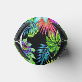 Tropical Flowers Custom Can Cooler