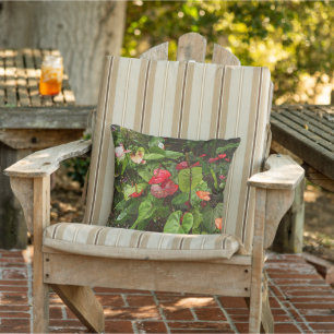 "TROPICAL FLOWERS" OUTDOOR PILLOW/PHOTOGRAPHY OUTDOOR CUSHION