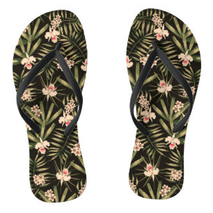 Tropical Flowers Thongs