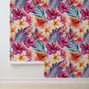 Tropical Flowers Wallpaper
