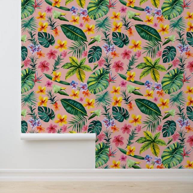 Tropical Flowers Wallpaper (Application)