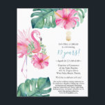 Tropical Flyers<br><div class="desc">Tropical themed flyers for 10 year ribbon cutting</div>