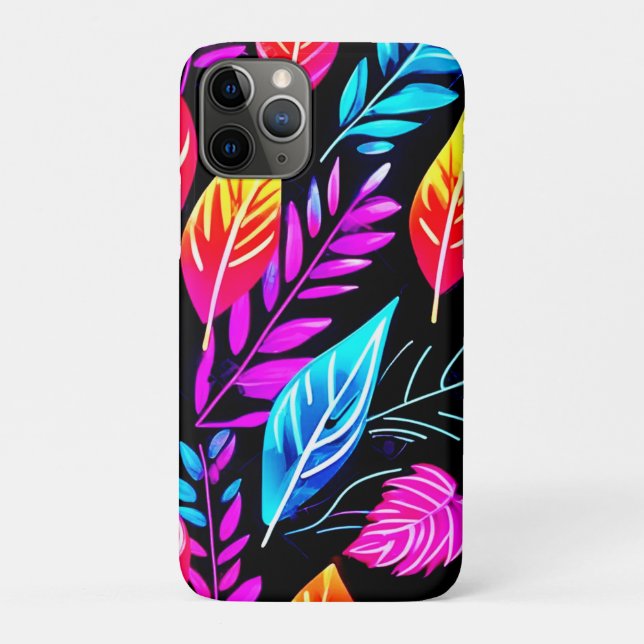 Tropical Foliage: Leaf Art Case-Mate iPhone Case (Back)
