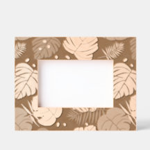 Tropical Foliage - Monstera And Palm Leaf Pattern