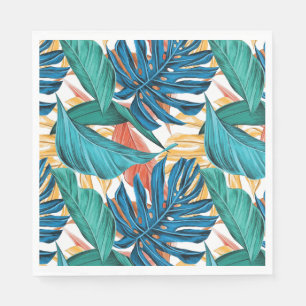 Tropical Foliage Party Napkins