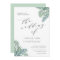 Tropical Foliage Wedding Invitation