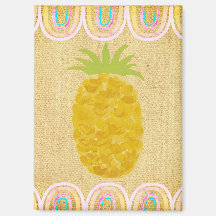 Tropical Folk Art Pineapple