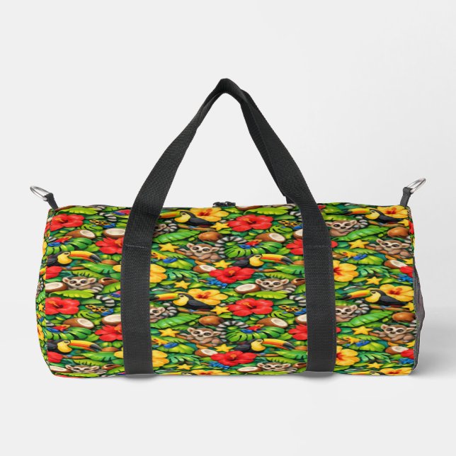 Tropical Forest Explorer Duffel Bag (Front)