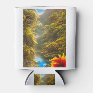 Tropical forest,river can cooler