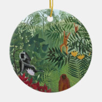 Tropical Forest with Monkeys, 1910 (oil on canvas)