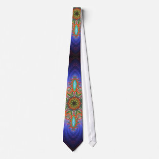 Tropical Fractal Fruits Tie