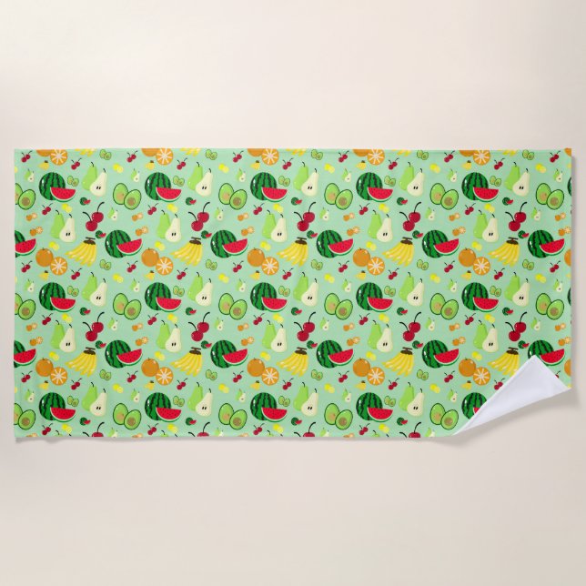 Tropical Frenzy Throw Blanket (Front)