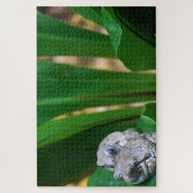 Tropical Frogs. Jigsaw Puzzle (Vertical)