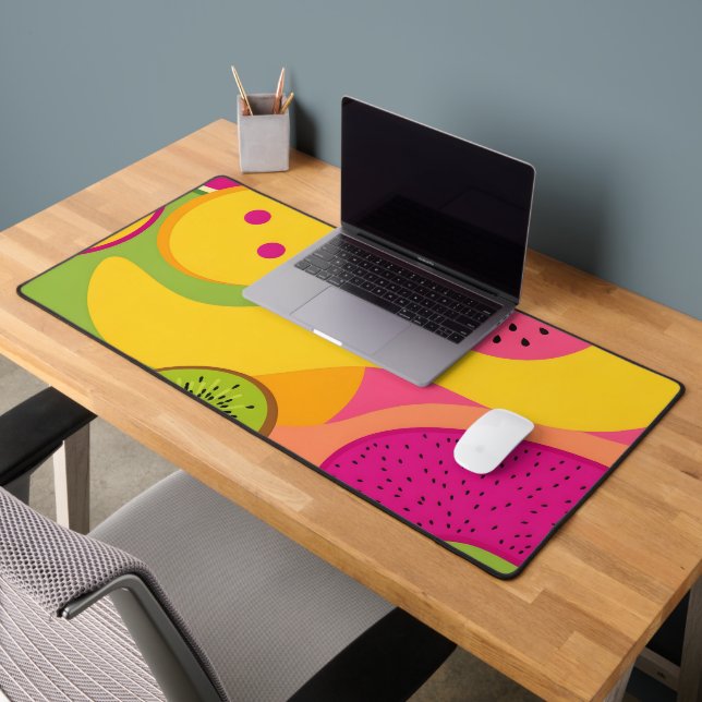 Tropical Fruit Abstract Desk Mat (Office 2)