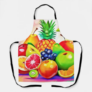 Tropical Fruit Assortment Apron