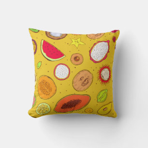 Tropical Fruit Cushion