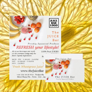 Tropical Fruit, Juice Bar Business Card