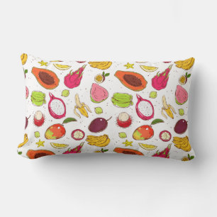 Tropical Fruit Lumbar Cushion