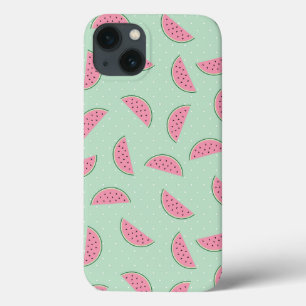 Tropical Fruit Paint Splatter Pattern iPhone 13 Case
