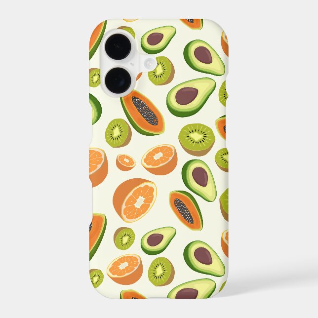 Tropical Fruit Pattern (Back)