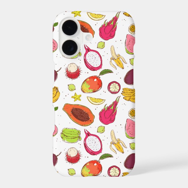 Tropical Fruit Pattern (Back)