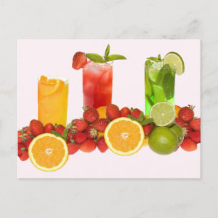 Tropical Fruit Postcard