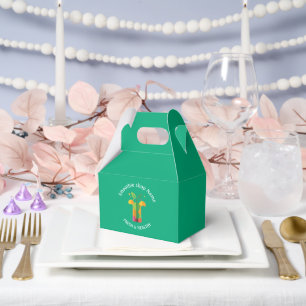 Tropical Fruit Smoothie Shop Juice Bar Favour Box