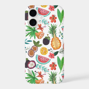 Tropical Fruit Summer Pattern Colourful