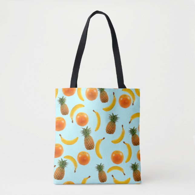 Tropical Fruit Tote Bag (Front)