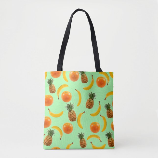 Tropical Fruit Tote Bag (Front)