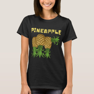 Tropical Fruit Upside Down Pineapple Swinger Beach T-Shirt