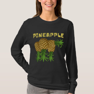 Tropical Fruit Upside Down Pineapple Swinger Beach T-Shirt
