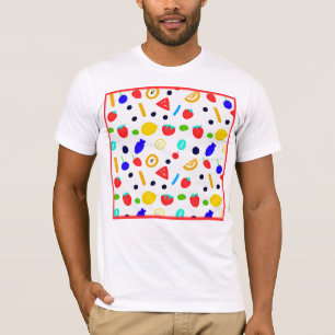 Tropical Fruits Color Mix T-Shirt