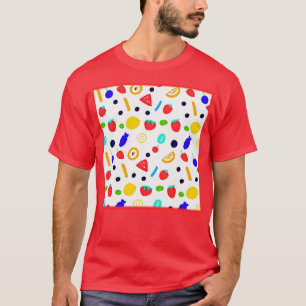 Tropical Fruits Color Mix T-Shirt