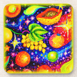 Tropical Fruits in the Sky. Buy Now Coaster