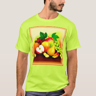 Tropical Fruits Painting. Buy Now T-Shirt