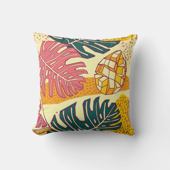 Tropical fruits,pattern design cushion (Front)