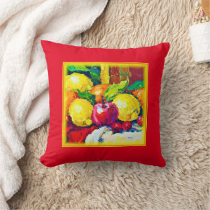 Tropical Fruits Pianting. Buy Now Cushion