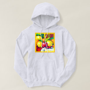 Tropical Fruits Pianting. Buy Now Hoodie