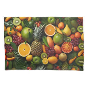 Tropical Fruits Pillowcase