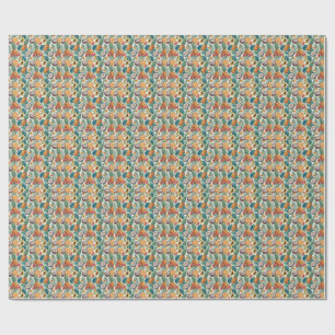 Tropical Fruits - Pineapples & Melon Summer Design Wrapping Paper