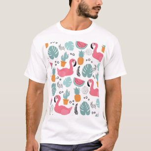Tropical fruits: repeating pattern. T-Shirt