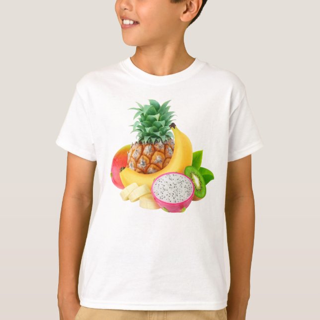 Tropical fruits T-Shirt (Front)